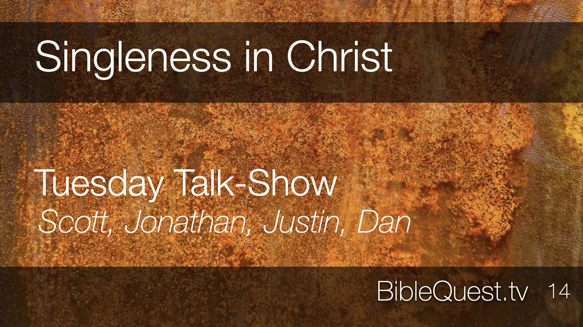 Singleness in Christ