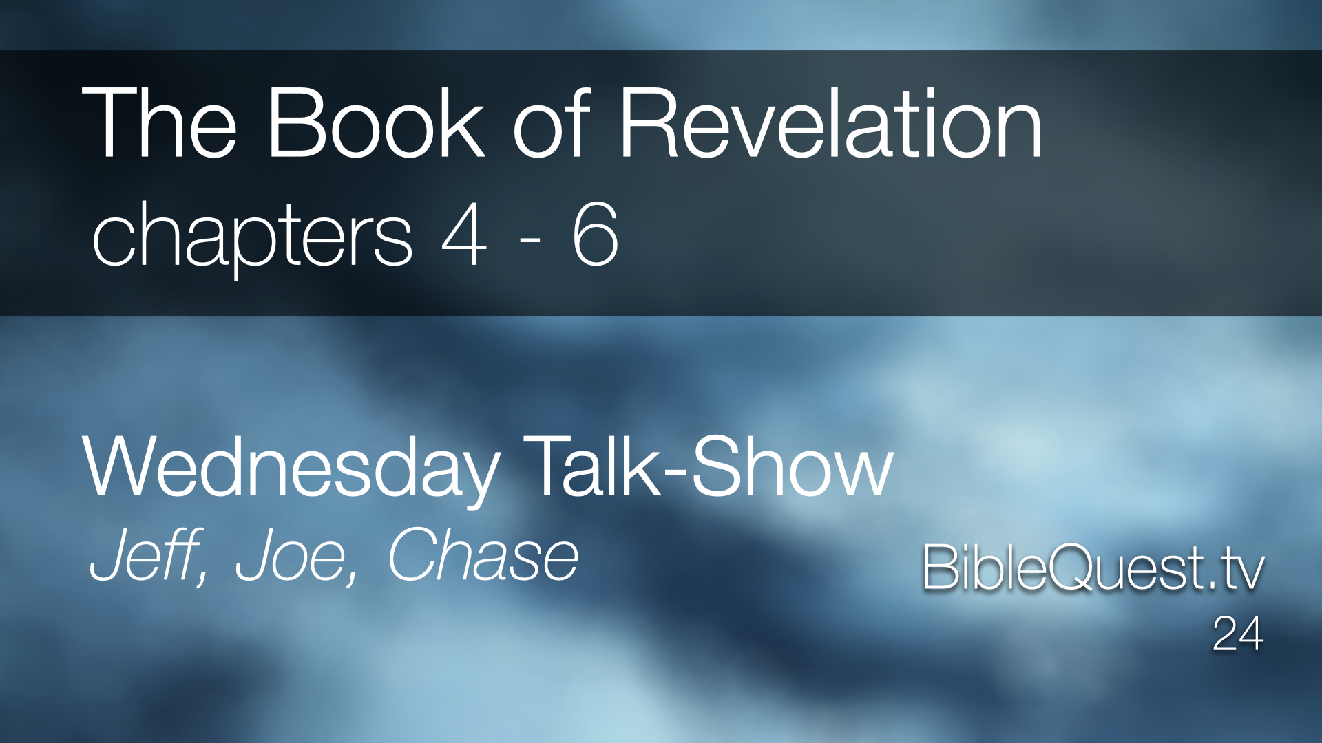Book of Revelation 4-6