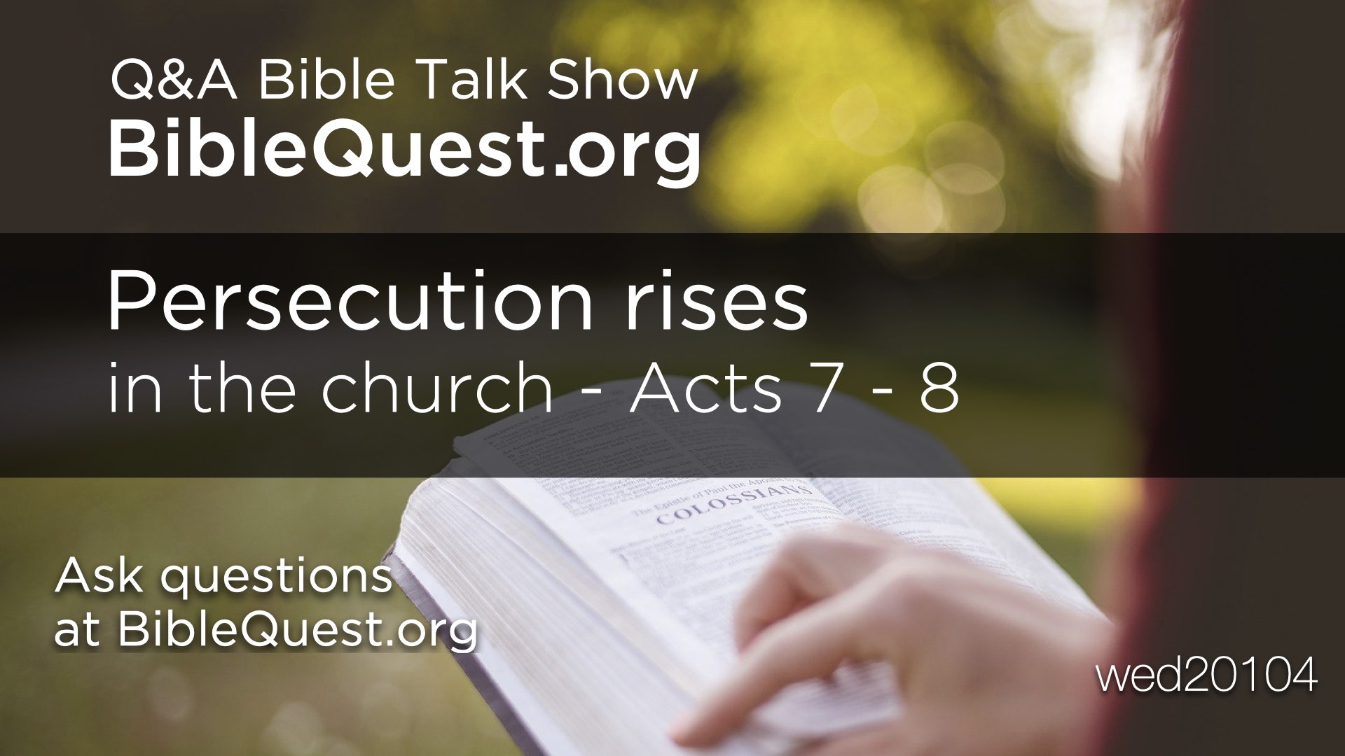 Persecution rises